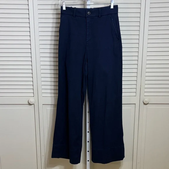 Spanx SPANXsupersmooth Stretch Twill Wide Leg Pant Small - Picture 7 of 16